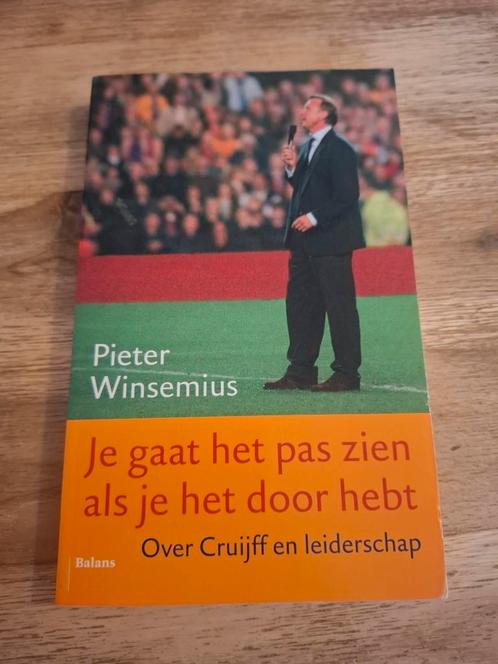 Pieter Winsemius - Je gaat het pas zien als je het doorhebt, Boeken, Biografieën, Zo goed als nieuw, Sport, Ophalen of Verzenden