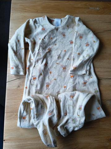 Warme pyjama met beertjes, maat 86, h&m beschikbaar voor biedingen