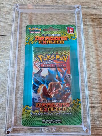 Pokemon black and white dragons exalted blister sealed beschikbaar voor biedingen