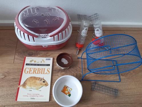 Gerbil (of muizen- of hamster-) spulletjes, Dieren en Toebehoren, Knaagdieren en Konijnen | Toebehoren, Gebruikt, Loopwiel of Rad
