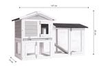 Konijnenhok Avoriaz nieuw te koop, 60 tot 90 cm, Nieuw, Ophalen of Verzenden, Konijn