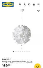 IKEA RAMSELE HANGLAMP, Huis en Inrichting, Ophalen, Zo goed als nieuw, Kunststof, Modern