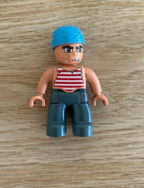 Duplo Piraat, Kinderen en Baby's, Speelgoed | Duplo en Lego, Gebruikt, Duplo, Ophalen of Verzenden