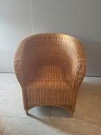 Rieten fauteuil., Huis en Inrichting, Ophalen, ., Zo goed als nieuw, .