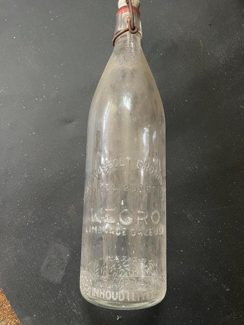 Wegro gazeuse fles ( komt uit Groningen), Verzamelen, Merken en Reclamevoorwerpen, Gebruikt, Verpakking, Ophalen of Verzenden
