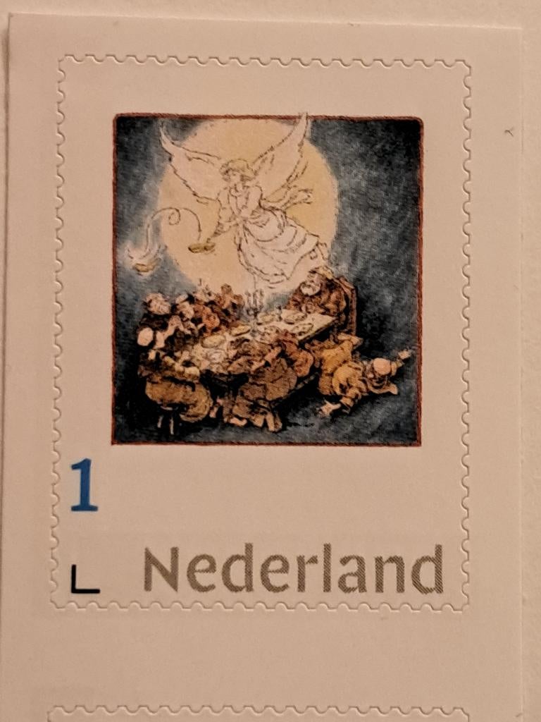 Postzegel Jan Kruis Sint Pannekoek., Verzamelen, Stripfiguren, Beeldje of Figuurtje, Verzenden