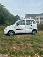 Opel Agila 1.2 16V Twinport 2006 Wit, Auto's, Voorwielaandrijving, Stof, Zwart, 4 cilinders