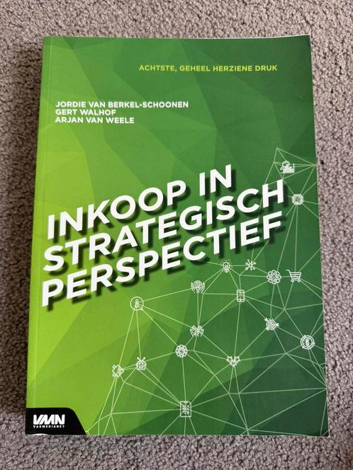 Ajan van Weele - Inkoop in strategisch perspectief, Boeken, Studieboeken en Cursussen, Zo goed als nieuw, HBO, Alpha, Ophalen of Verzenden