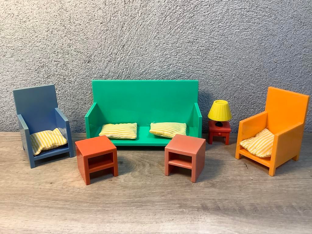 Vintage Ikea poppenhuis meubels, Verzamelen, Poppenhuizen en Toebehoren, Ophalen of Verzenden, Gebruikt, Poppenhuis