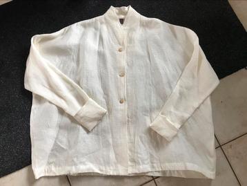 Katharina Hovman jasje/blouse met zijde maat 2 (42/44) beschikbaar voor biedingen