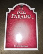 Efteling kaartje voor pin St. Nicolaasplaets, Verzamelen, Efteling, Ophalen of Verzenden, Gebruikt, Button of Speldje