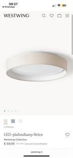 Plafondlamp beige Westwing Helen, Huis en Inrichting, Lampen | Plafondlampen, Ophalen of Verzenden, Nieuw
