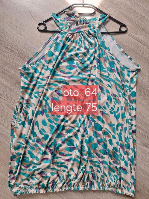 Mooi mouwloze top maat 46/50 zgan, Kleding | Dames, Grote Maten, Zo goed als nieuw, Shirt of Top, Overige kleuren, Ophalen of Verzenden