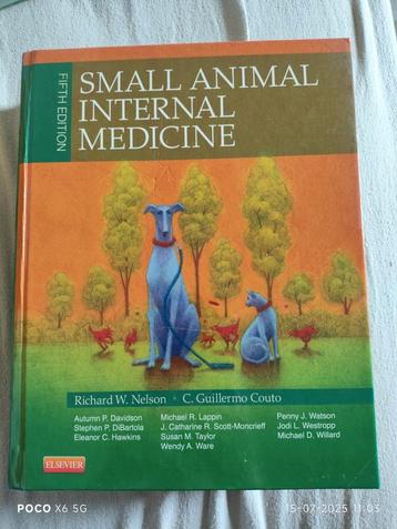 Small Animal Internal Medicine 5th Edition beschikbaar voor biedingen