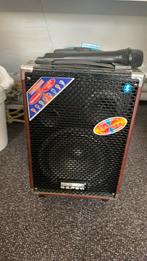 Box met microfoon, Muziek en Instrumenten, Ophalen, Zo goed als nieuw, Minder dan 50 watt