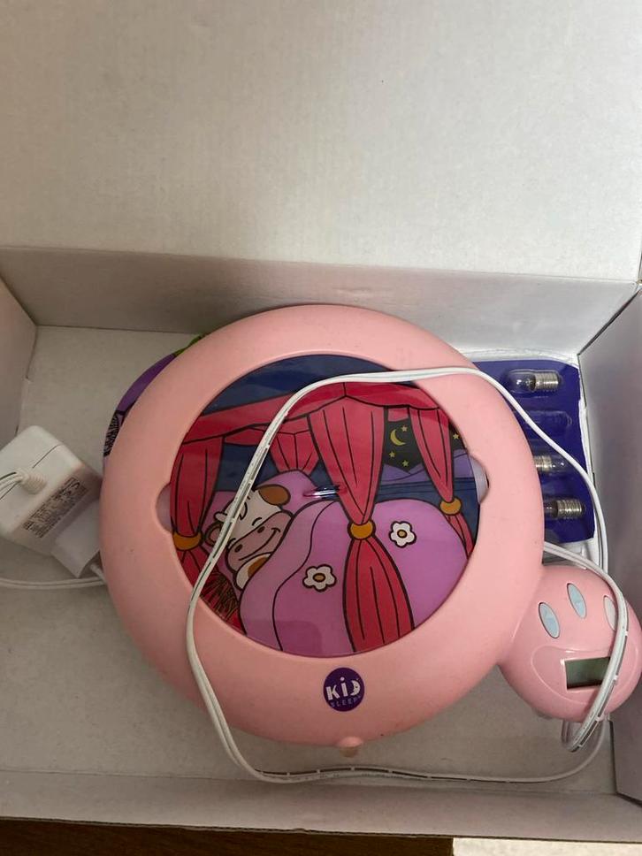 Kinderwekker Rose - Kid'Sleep, Kinderen en Baby's, Babyfoons, Zo goed als nieuw, 250 meter of meer, Digitaal, Ophalen of Verzenden