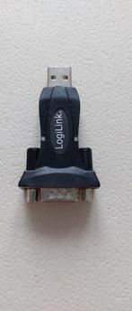 LogiLink USB 2.0 (Type-A) naar serieel (RS232-9pin) adapter, Ophalen of Verzenden, Zo goed als nieuw, Kabel of Apparatuur