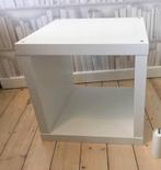 Kallax kubus 1 vaks open kast vakkenkast 1x1 wit Ikea wit, Ophalen, 5 laden of meer, 50 tot 100 cm, Zo goed als nieuw