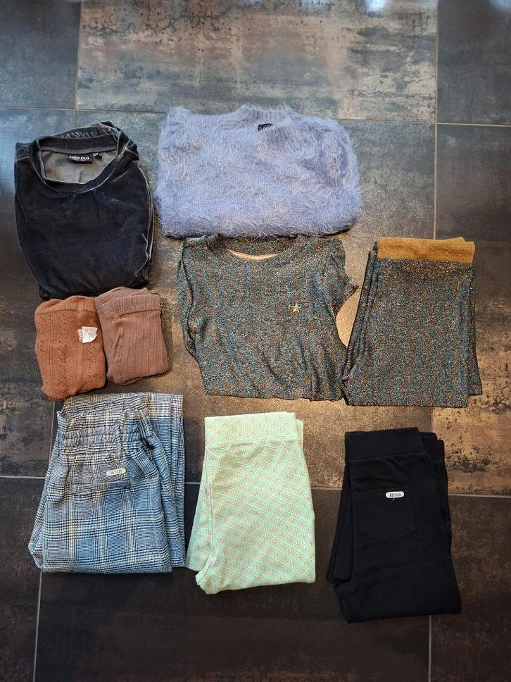 Groot Kledingpakket; Like Flo, Nik Nik en Retour, maat 128, Kinderen en Baby's, Kinderkleding | Maat 128, Zo goed als nieuw, Meisje