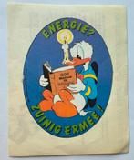 Sticker Donald Duck. Energie? zuinig ermee!, Ophalen of Verzenden, Nieuw, Overige typen