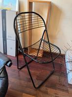 Vintage IKEA Klapstoel - Niels Gammelgaard Design, Huis en Inrichting, Stoelen, Ophalen, Gebruikt, Zwart, Metaal