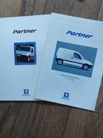 Peugeot partner brochure+ prijslijst 2002, Ophalen of Verzenden, Zo goed als nieuw, Peugeot, Peugeot
