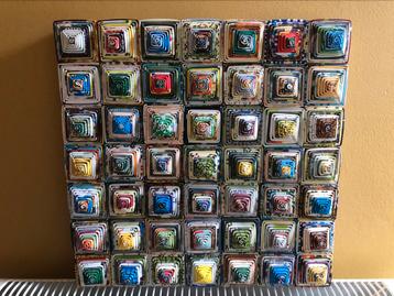 Wanddecoratie gerecycled papier beschikbaar voor biedingen