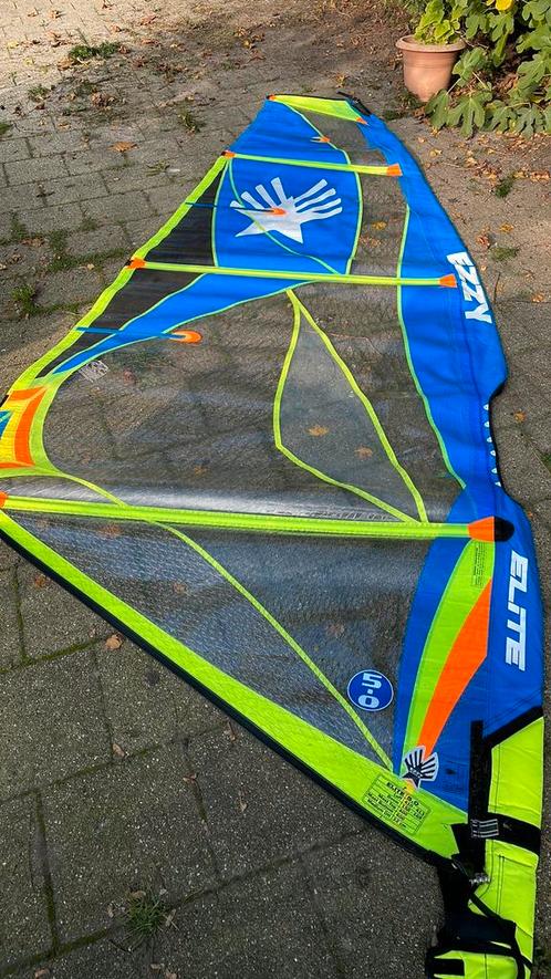 Wavezeilen Ezzy / NeilPryde / North Sails, Watersport en Boten, Windsurfen, Gebruikt, Zeil, Minder dan 250 cm, Met draagtas, Minder dan 5 m²