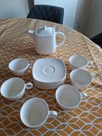 6 kop en schotel + theepot, Huis en Inrichting, Keuken | Servies, Ophalen, Overige materialen, Gebruikt, Overige stijlen
