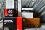 Nikon D7500 met leuk Sigma glaswerk, Gebruikt, Spiegelreflex, Nikon, Geen optische zoom