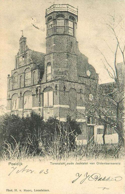 (701-111-025) Poeldijk Jachtslot, Verzamelen, Ansichtkaarten | Nederland, Zuid-Holland, Verzenden