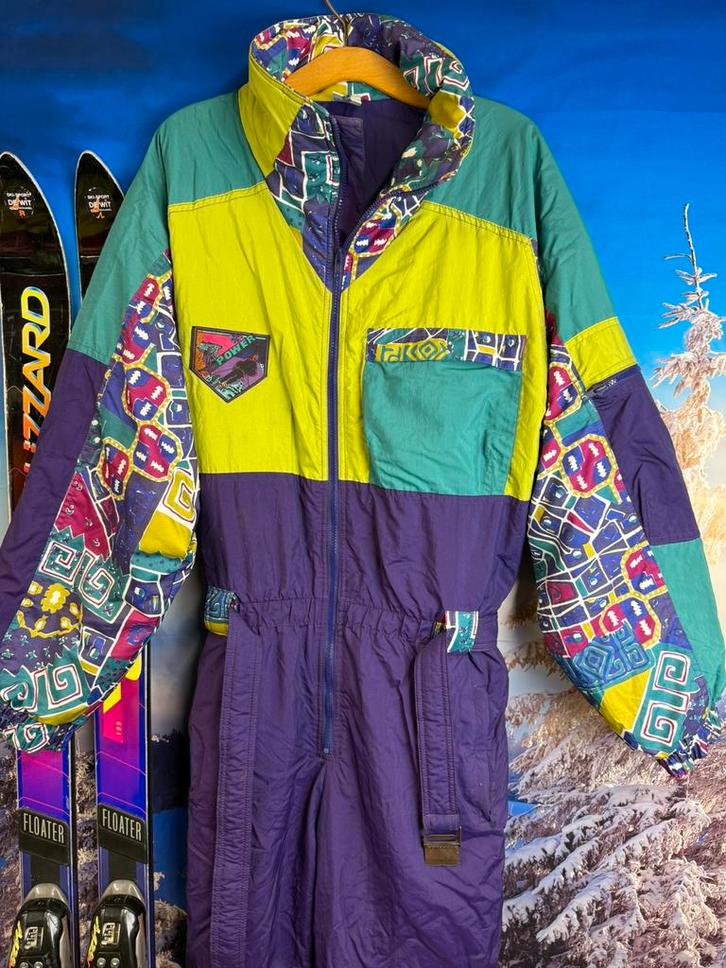 Vintage Fout Skipak van Rodeo maat 56 / XL, Kleding | Heren, Wintersportkleding, Zo goed als nieuw, Pak, Maat 56/58 (XL), Ophalen of Verzenden