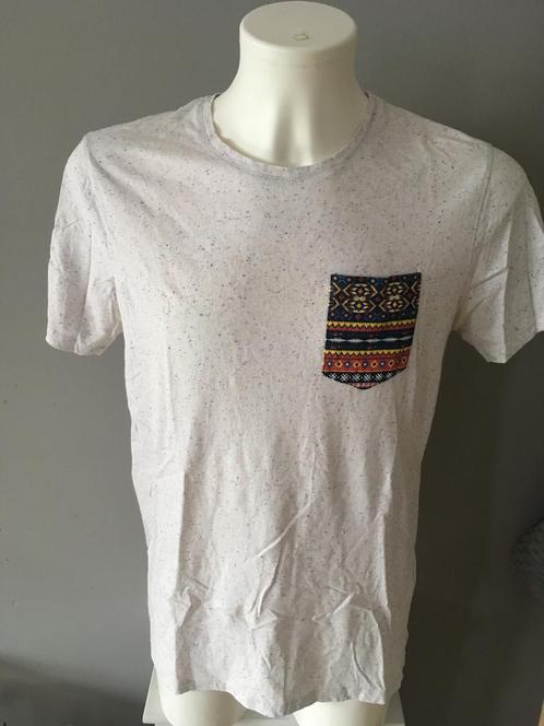Creme shirt XL gekleurde spiksels aztec Jack & Jones shirts, Kleding | Heren, T-shirts, Gedragen, Maat 56/58 (XL), Overige kleuren