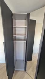 Mooie zwart hoekkast. Leveren en monteren ook mogelijk, Huis en Inrichting, Kasten | Kledingkasten, Met hangruimte, 150 tot 200 cm