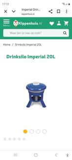 Drinksilo Imperial 20L, Dieren en Toebehoren, Pluimvee | Toebehoren, Ophalen, Drinken en Voederen