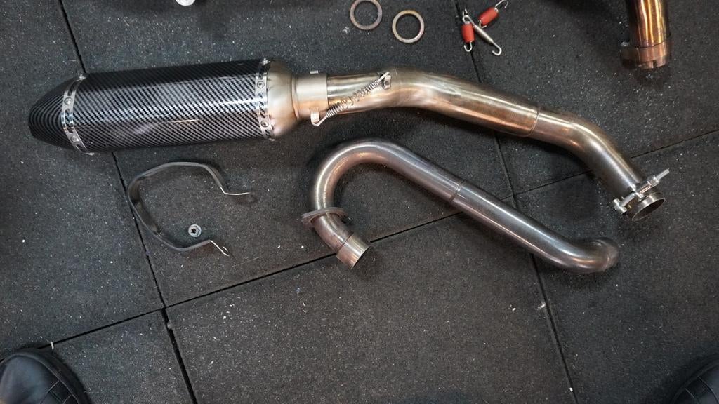 Yamaha Raptor 700 Dubbele Uitlaat - Beschadigd, Motoren, Verzenden, Gebruikt