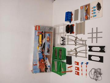 Lego 7720 4.5v diesel freight set voor onderdelen met doos beschikbaar voor biedingen