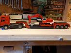 Vrachtwagen met aanhanger 1:30 mercedes, Hobby en Vrije tijd, Modelauto's | 1:32, Ophalen, Zo goed als nieuw, Bus of Vrachtwagen
