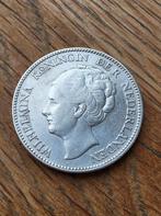 1 gulden 1929, Postzegels en Munten, Munten | Nederland, 1 gulden, Zilver, Ophalen of Verzenden, Koningin Wilhelmina
