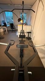 krachtstation met 90kg gewichten, Ophalen, Krachtstation, Armen, Zo goed als nieuw