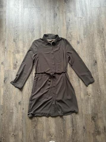 Super gaaf donkergroen jurkje van Akoz de toi, maat XL, ZGAN beschikbaar voor biedingen