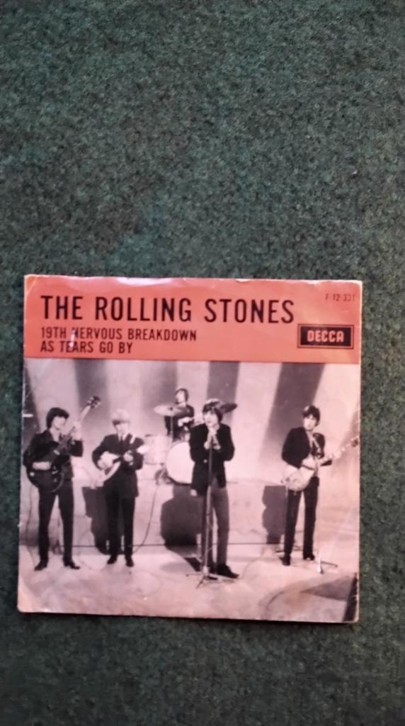 THE ROLLING STONES, Cd's en Dvd's, Vinyl Singles, Zo goed als nieuw, Pop, Ophalen of Verzenden