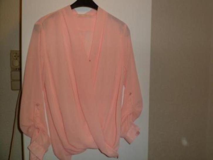 Mooie blouse zalmroze maat S, merk Vera & Lucy, Kleding | Dames, Blouses en Tunieken, Zo goed als nieuw, Maat 36 (S), Roze, Ophalen of Verzenden