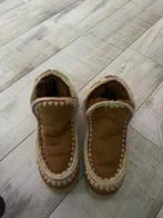 Cognac Mou Vachtlaarzen Eskimo 18 Platform Rhinestones, Ophalen, Bruin, Sneakers of Gympen, Zo goed als nieuw