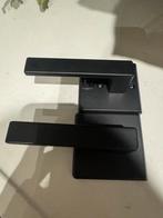 Moderne zwarte deurklink set, Ophalen of Verzenden, Zo goed als nieuw, IJzer, Klink of Kruk