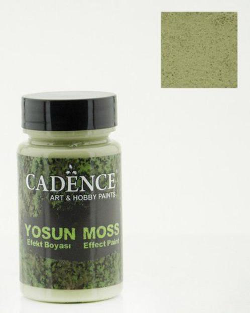 Cadence Yosun moss effect paint 3633 lichtgroen potje 90 ml, Hobby en Vrije tijd, Schilderen, Nieuw, Overige typen, Ophalen of Verzenden