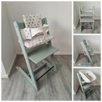 ZGAN! Stokke Tripp Trapp soft mint+babyset,newbornset,hoes, Stoelverkleiner, Ophalen of Verzenden, Zo goed als nieuw, Stokke Tripp Trapp