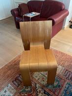 Gijs Bakker striptafel en 2 stoelen, Huis en Inrichting, Tafels | Eettafels, Ophalen, Gebruikt, Overige materialen, Vierkant