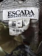 Blouse lime/ zwart Escada mt 42 zijde Vaste prijs, Kleding | Dames, Maat 42/44 (L), Escada, Ophalen of Verzenden, Zo goed als nieuw