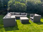 Loungeset incl kussens t.e.a.b., Tuin en Terras, Tuinsets en Loungesets, Ophalen, 5 zitplaatsen, Gebruikt, Rotan